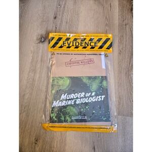 Cryptic Killers Murder of a Marine Biologist Murder Mystery Game Cold Case File